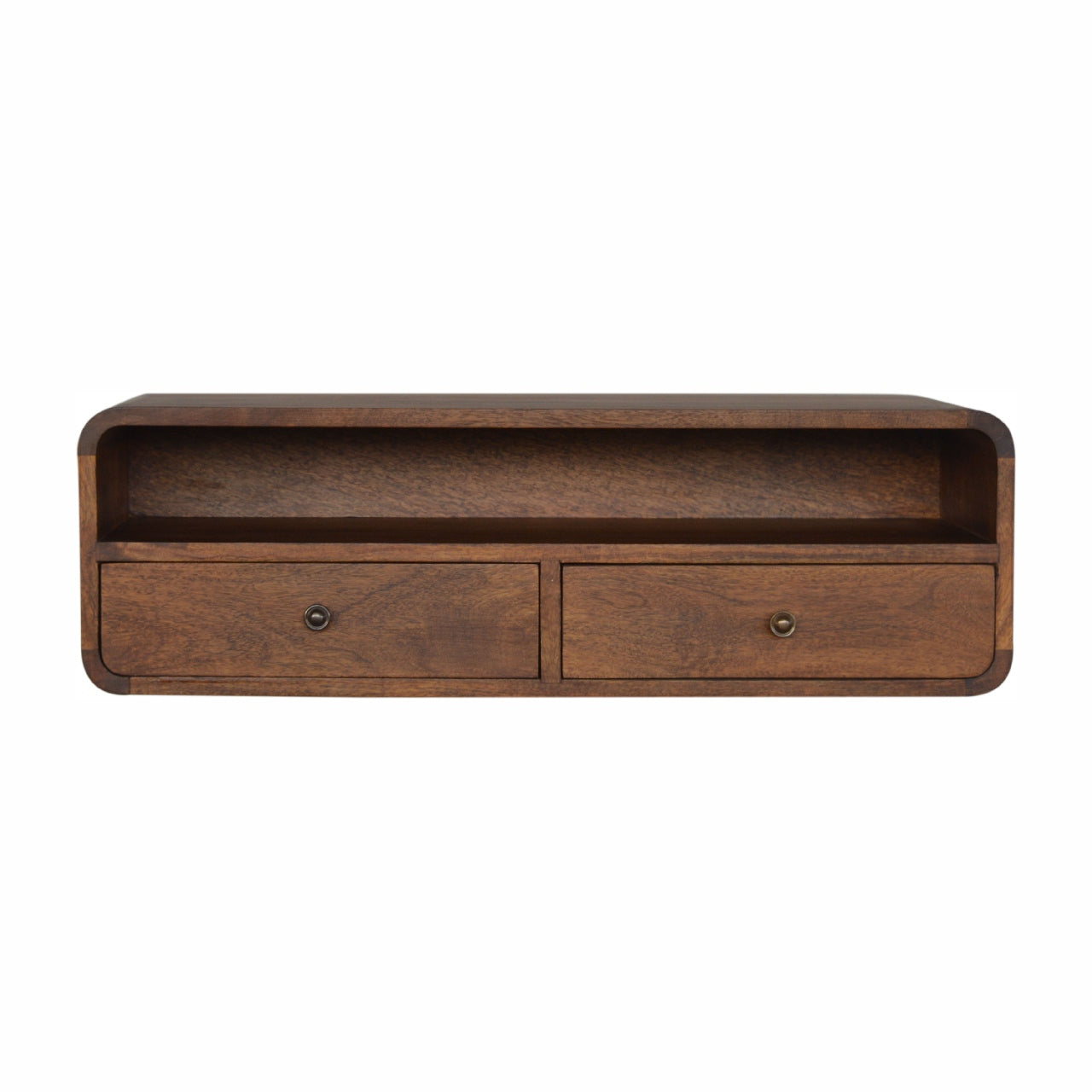 Chestnut Floating Console Table