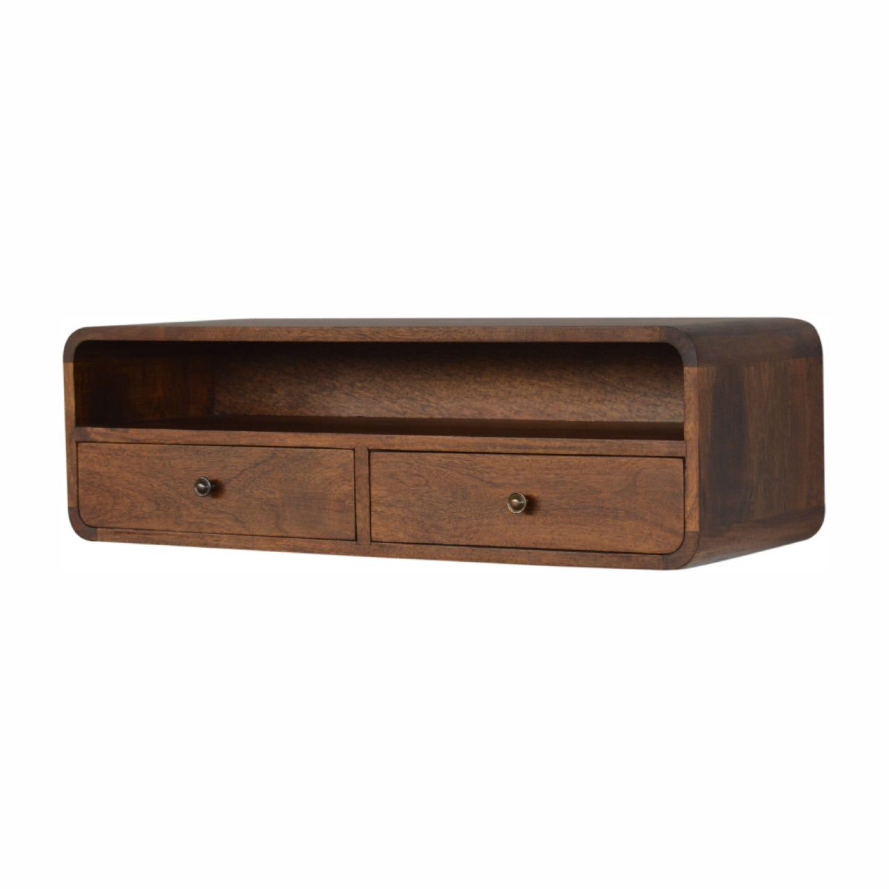 Chestnut Floating Console Table