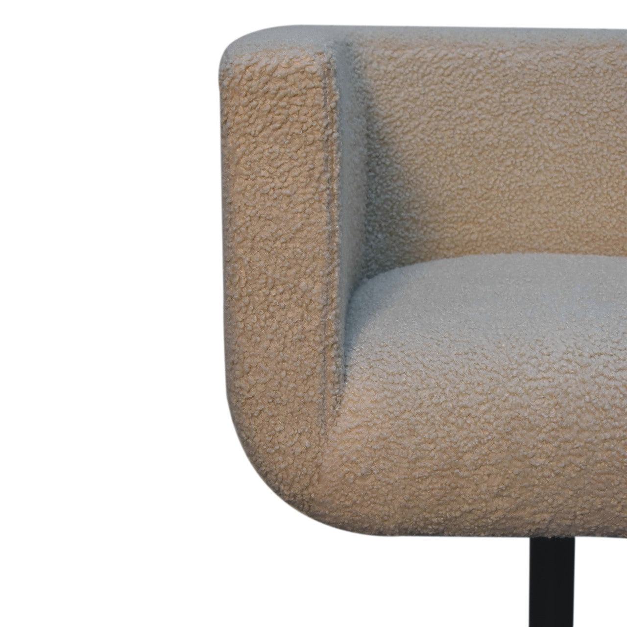 CloudSwivel Bouclé Chair