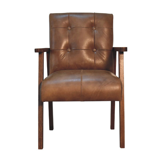 Savannah Buffalo Leather Chair