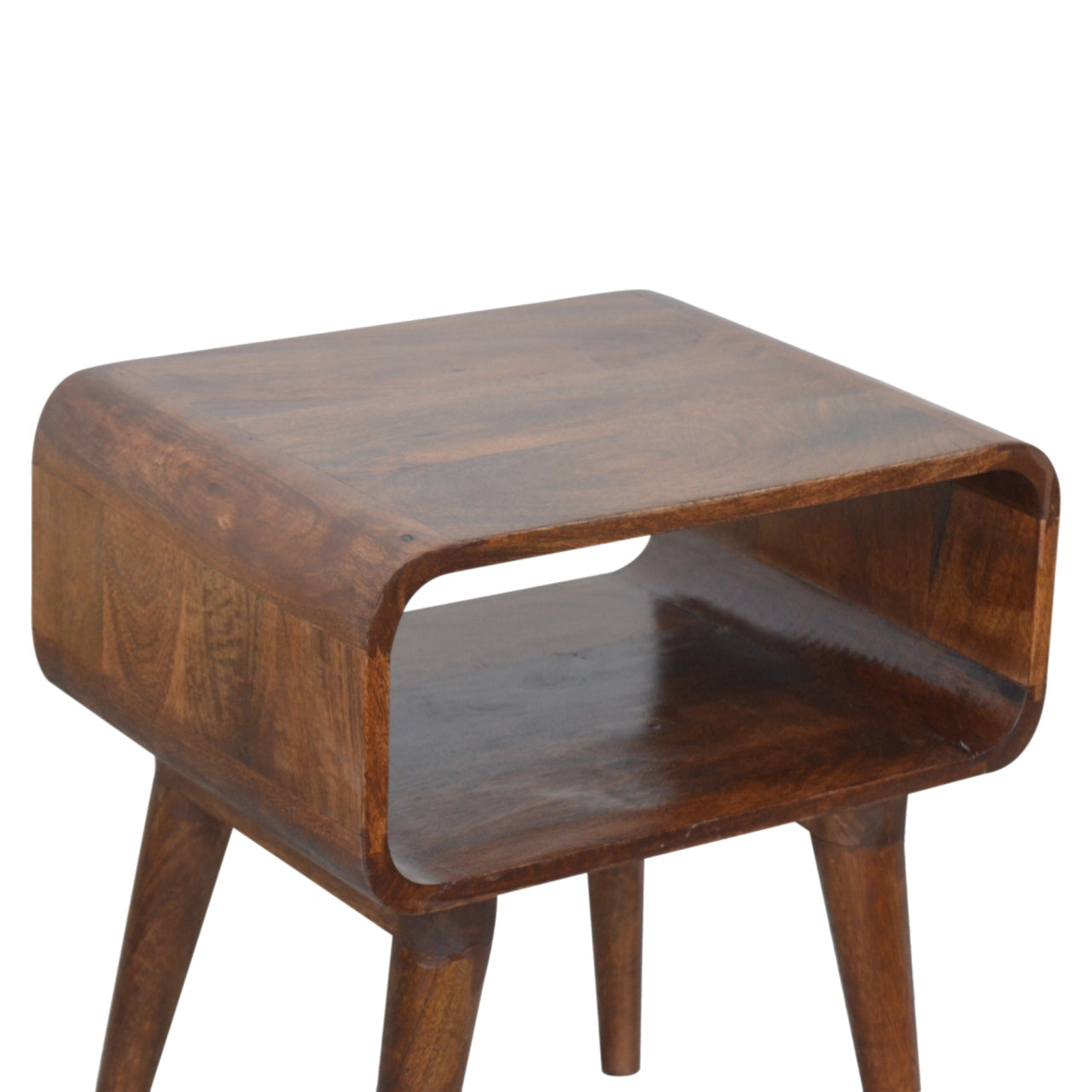 Chestnut Nordic Open Nightstand